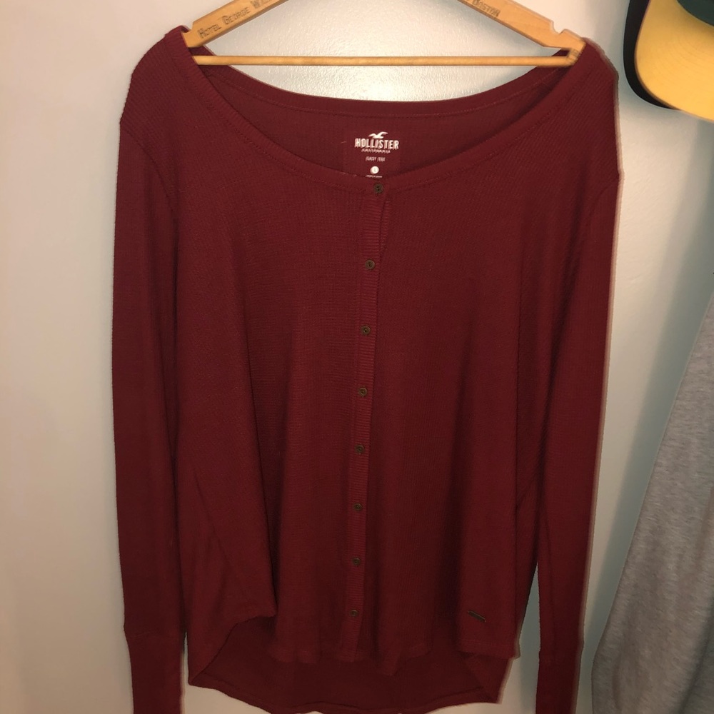 Hollister Ribbed long-sleeve